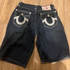 True religion shorts size 38
